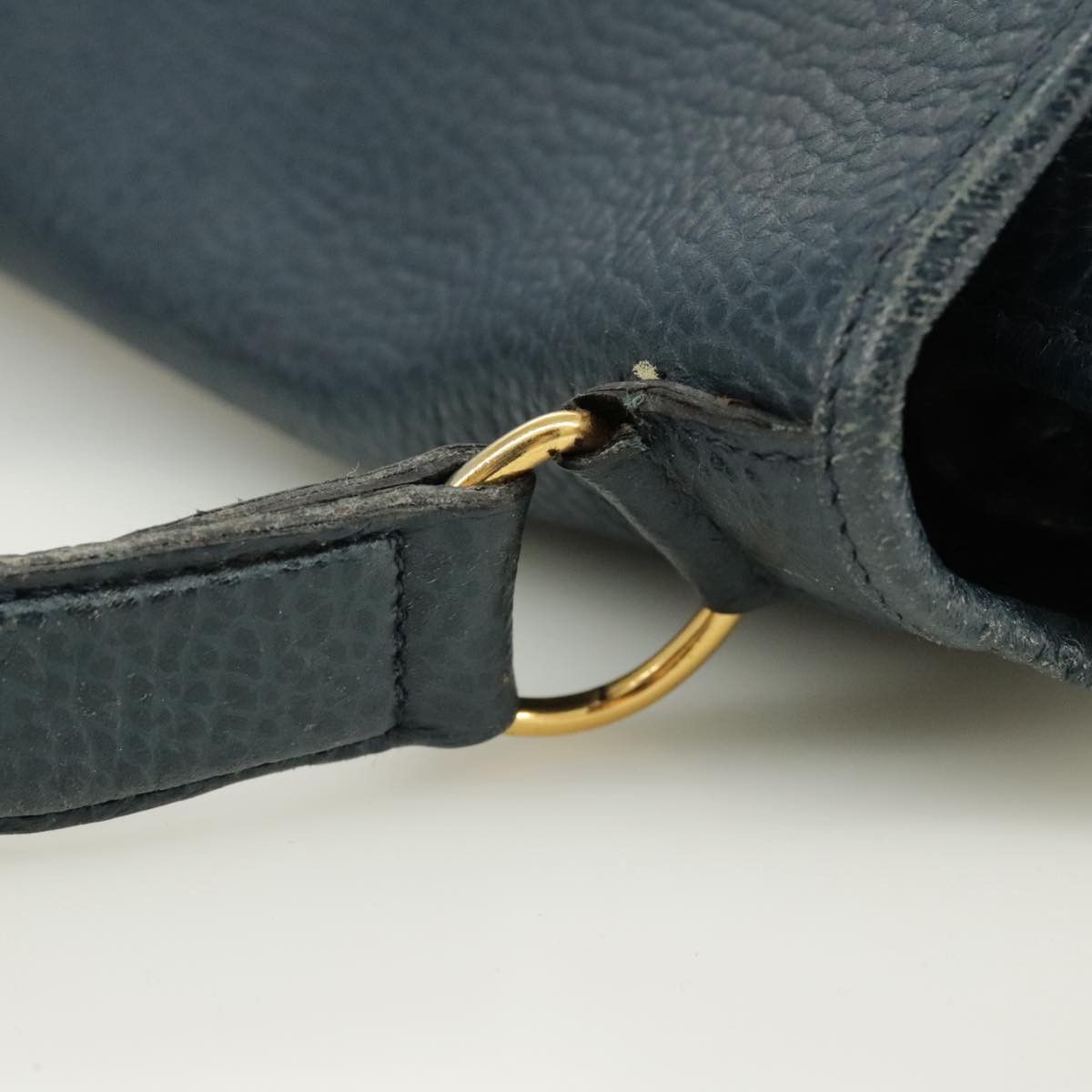 Dior Navy Leather Handbag (Pre-Owned) Size ONE SIZE - 18 Thumbnail
