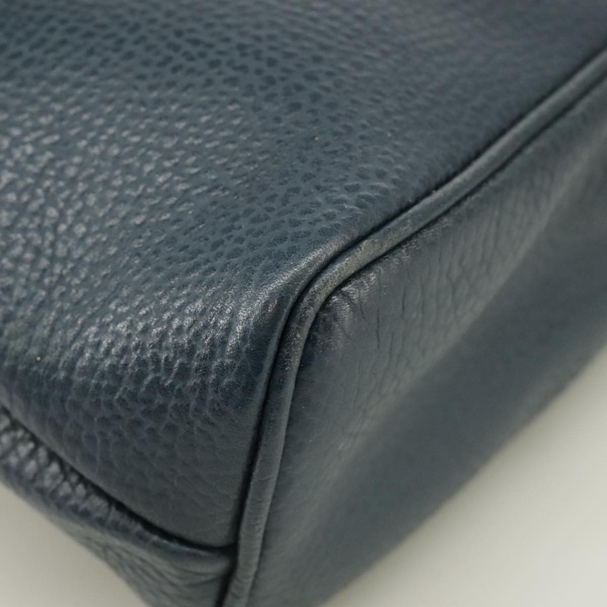 Dior Navy Leather Handbag (Pre-Owned) Size ONE SIZE - 16 Thumbnail