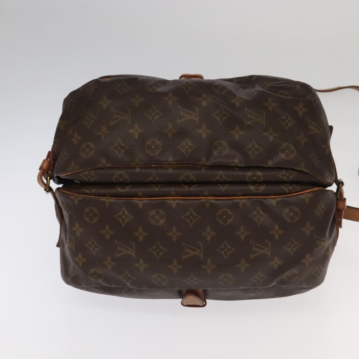 Louis Vuitton Saumur 35 Brown Canvas Shoulder Bag (Pre-Owned) Size ONE SIZE - 19 Thumbnail