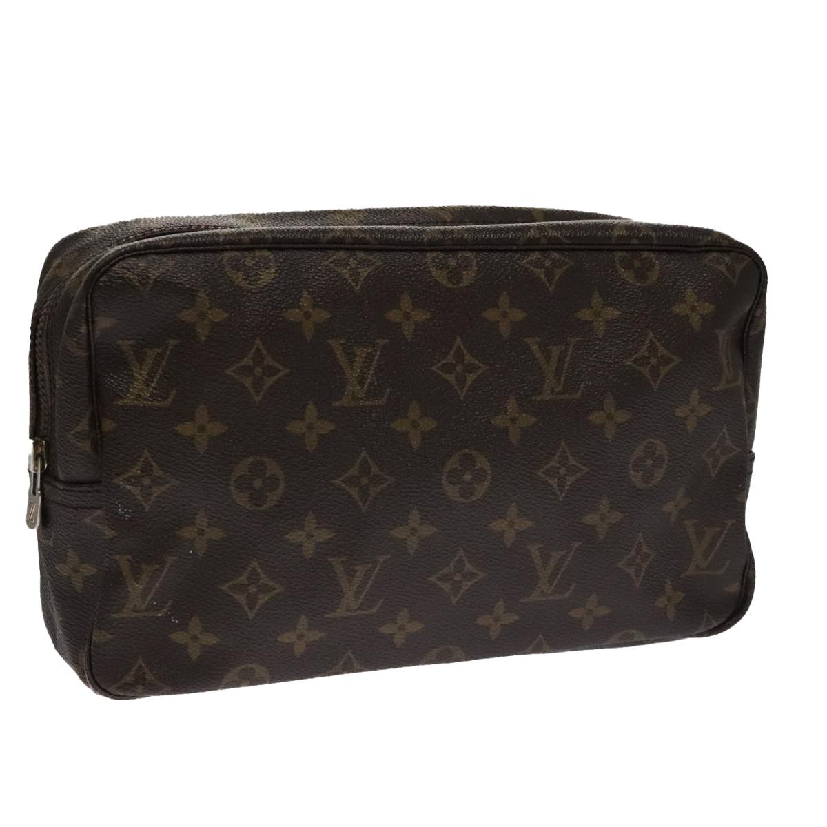 Louis Vuitton Trousse Toilette 28 Brown Canvas Clutch Bag (Pre-Owned) Size ONE SIZE - 13 Thumbnail