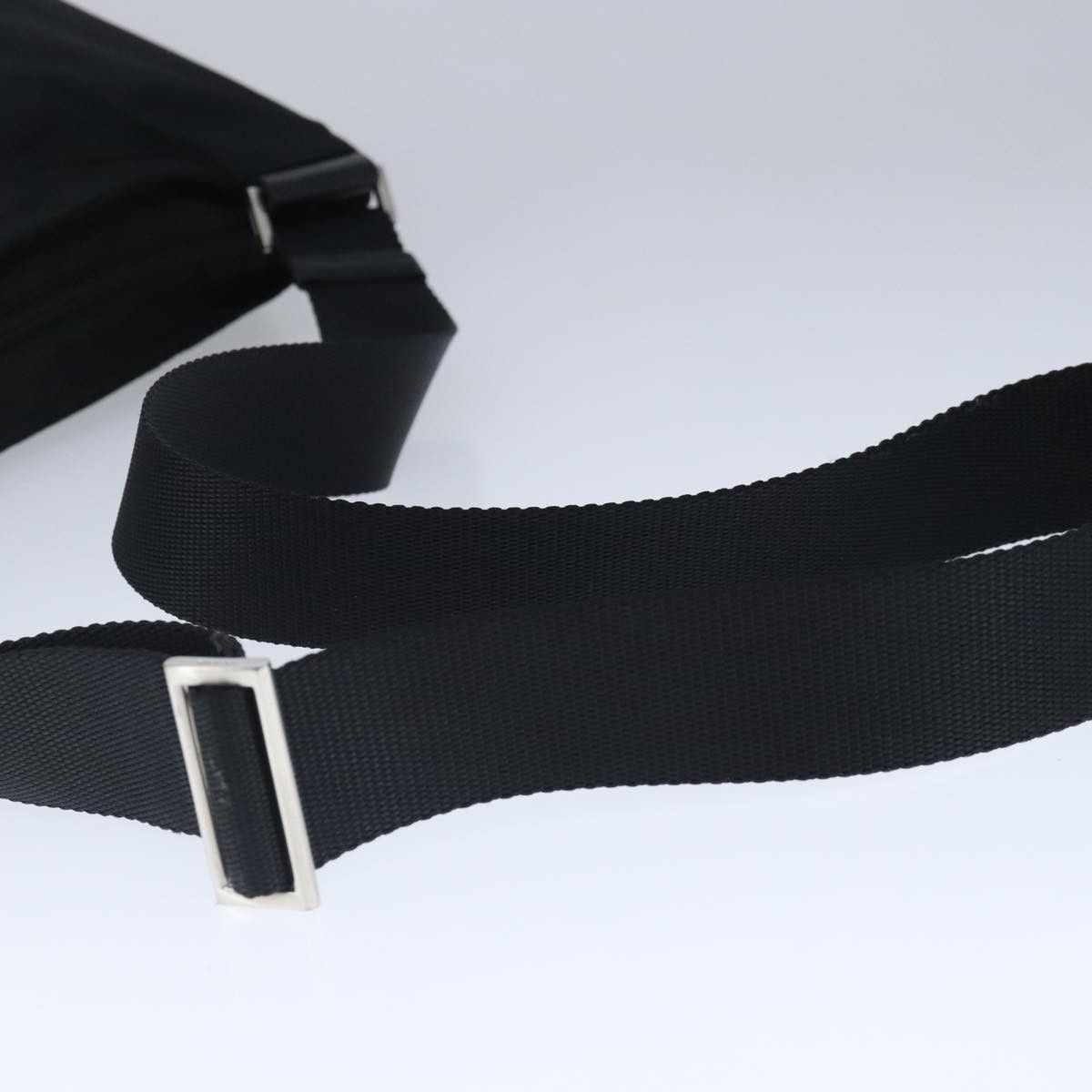 Prada Tessuto Black Synthetic Shoulder Bag (Pre-Owned) Size ONE SIZE - 4 Thumbnail