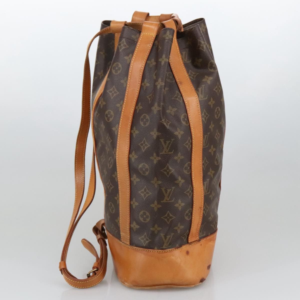 Louis Vuitton Randonnée Brown Canvas Shoulder Bag (Pre-Owned) Size ONE SIZE - 3 Thumbnail