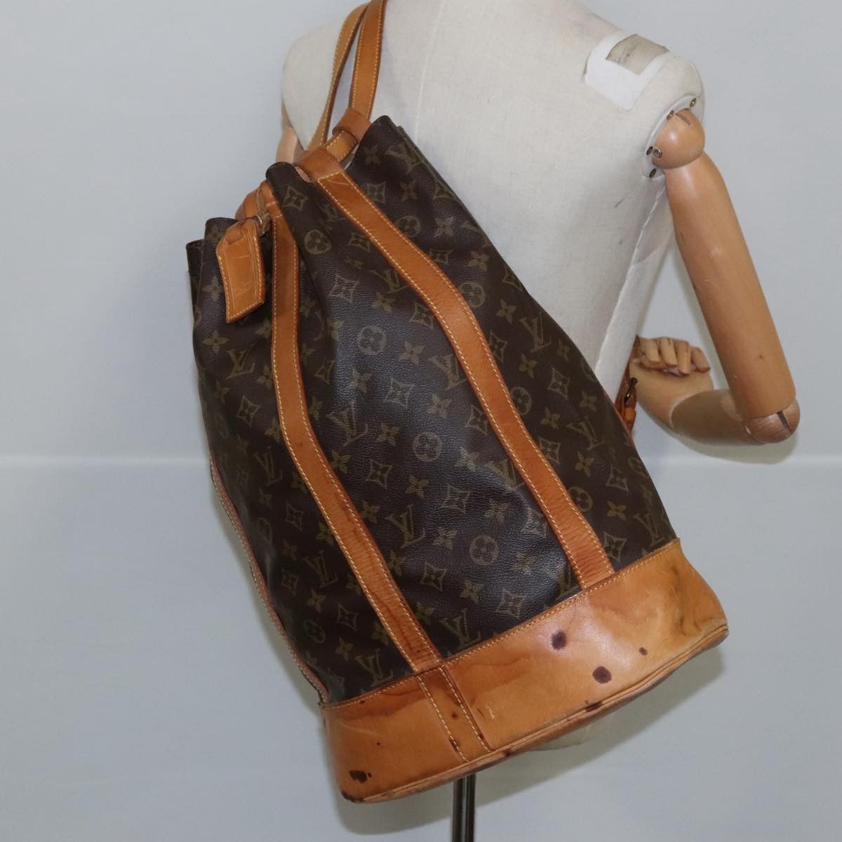 Louis Vuitton Randonnée Brown Canvas Shoulder Bag (Pre-Owned) Size ONE SIZE - 19 Thumbnail