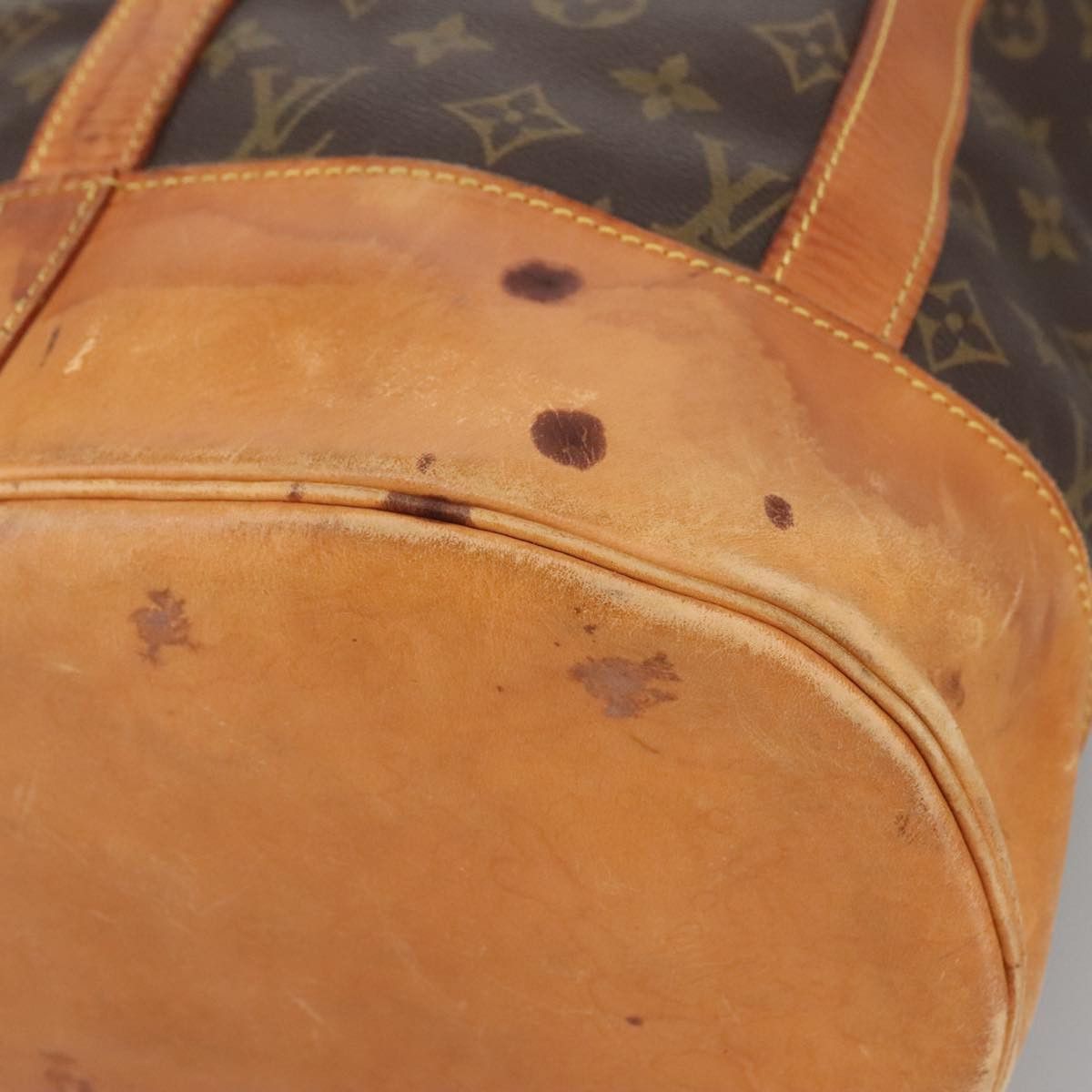 Louis Vuitton Randonnée Brown Canvas Shoulder Bag (Pre-Owned) Size ONE SIZE - 8 Thumbnail