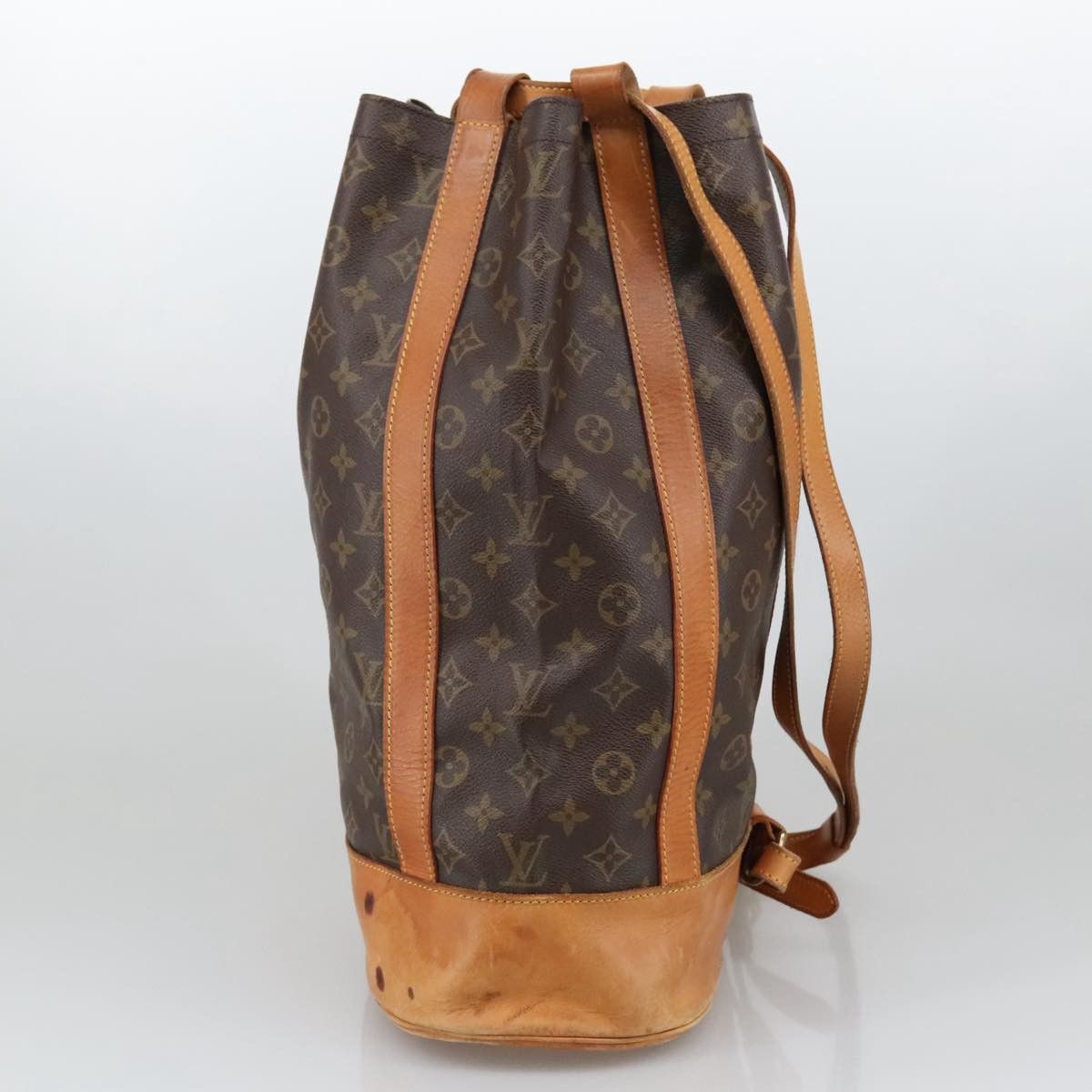 Louis Vuitton Randonnée Brown Canvas Shoulder Bag (Pre-Owned) Size ONE SIZE - 4 Thumbnail