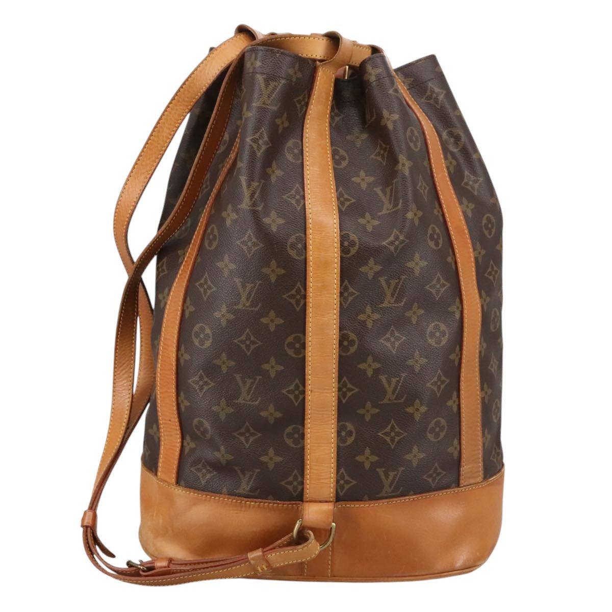 Louis Vuitton Randonnée Brown Canvas Shoulder Bag (Pre-Owned) Size ONE SIZE - 2 Thumbnail