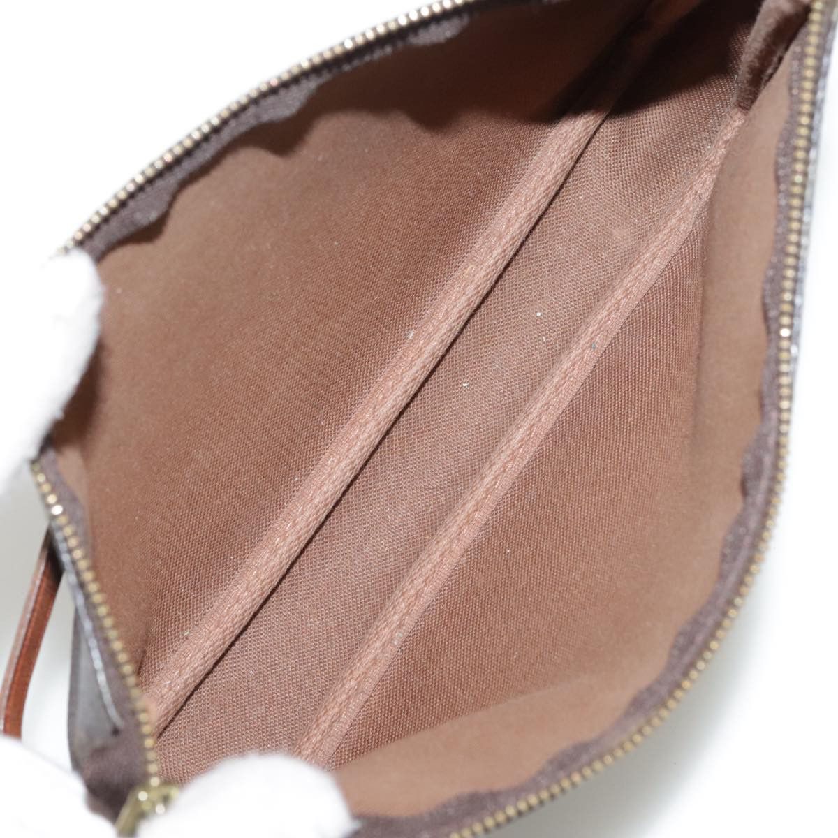Louis Vuitton Pochette Accessoire Brown Canvas Clutch Bag (Pre-Owned) Size ONE SIZE - 18 Thumbnail