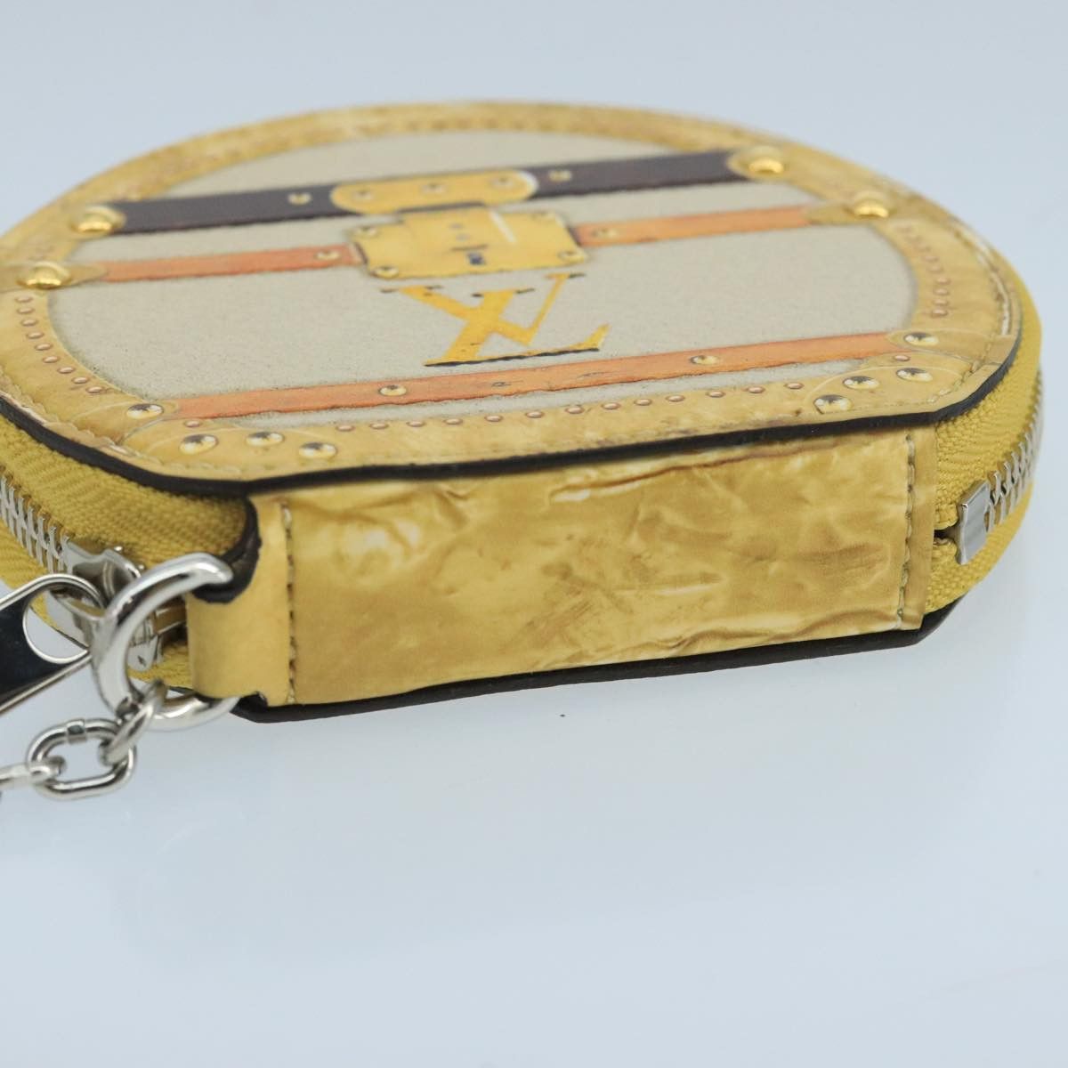 Louis Vuitton Micro Boite Chapeau Yellow Leather Wallet (Pre-Owned) Size ONE SIZE - 6 Thumbnail
