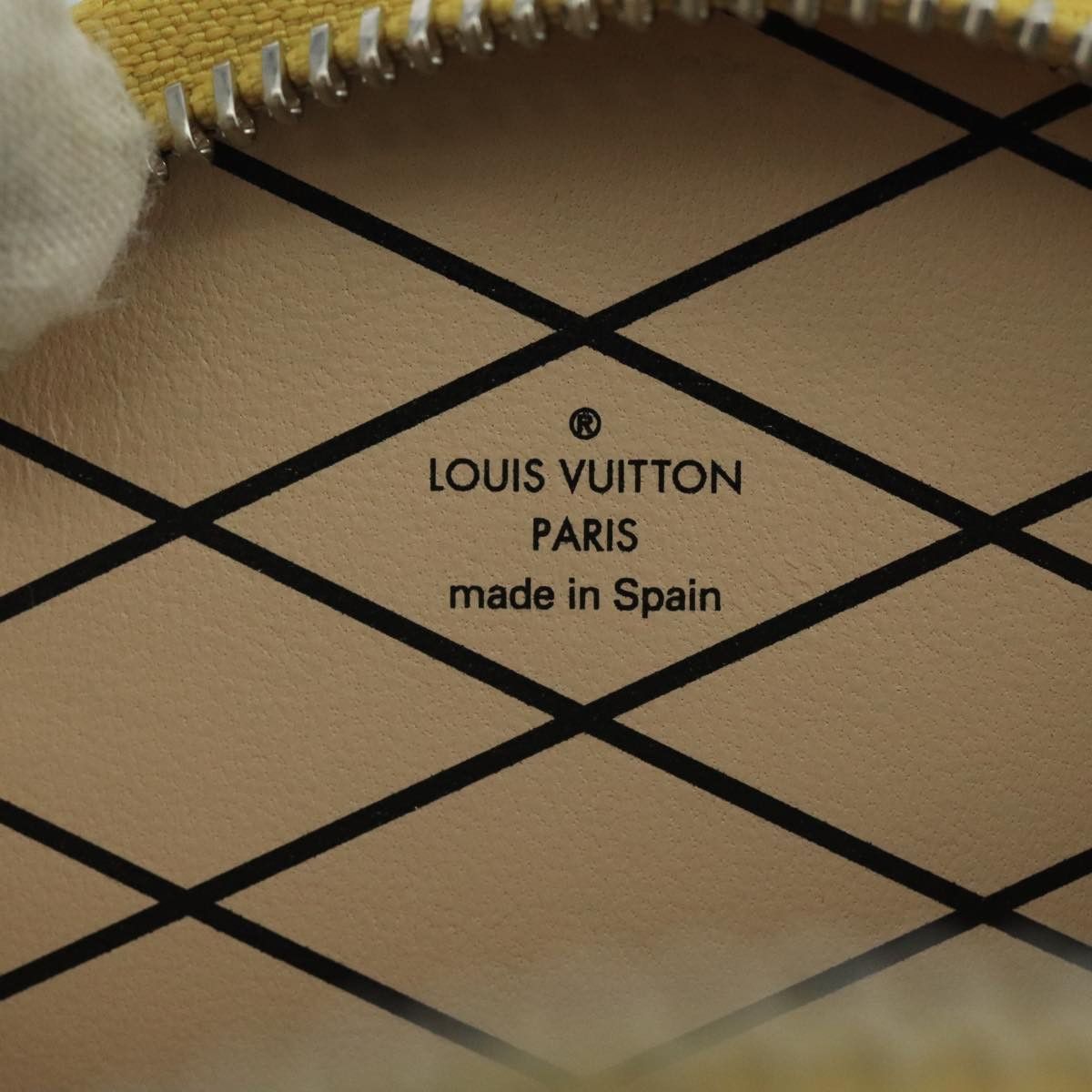 Louis Vuitton Micro Boite Chapeau Yellow Leather Wallet (Pre-Owned) Size ONE SIZE - 17 Thumbnail