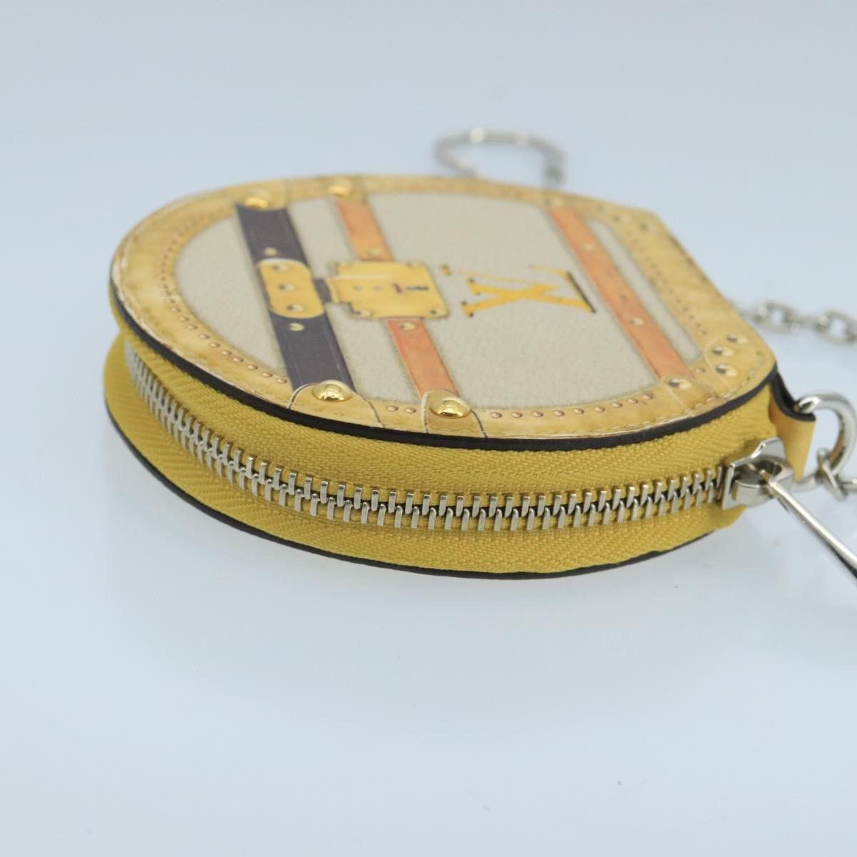 Louis Vuitton Micro Boite Chapeau Yellow Leather Wallet (Pre-Owned) Size ONE SIZE - 4 Thumbnail