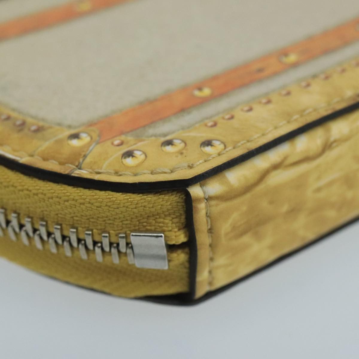 Louis Vuitton Micro Boite Chapeau Yellow Leather Wallet (Pre-Owned) Size ONE SIZE - 10 Thumbnail
