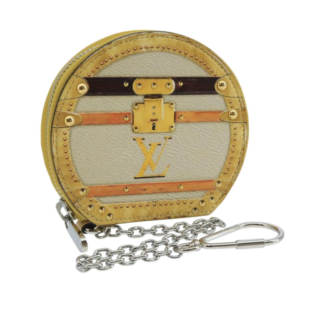 Louis Vuitton Micro Boite Chapeau Yellow Leather Wallet (Pre-Owned) Size ONE SIZE - 18 Thumbnail