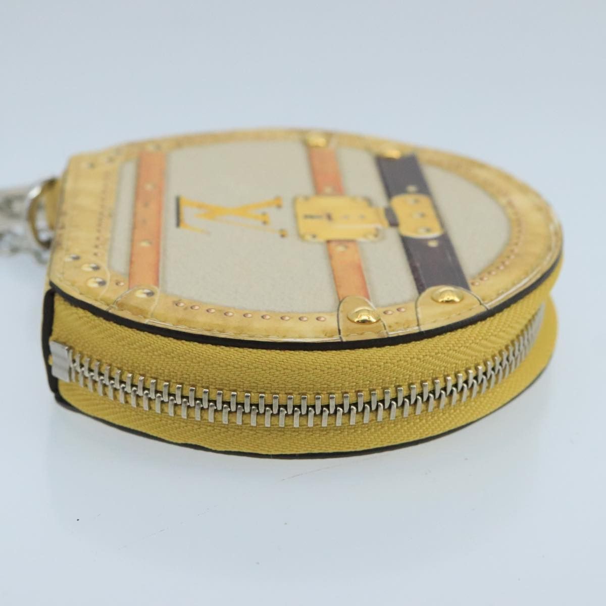 Louis Vuitton Micro Boite Chapeau Yellow Leather Wallet (Pre-Owned) Size ONE SIZE - 3 Thumbnail