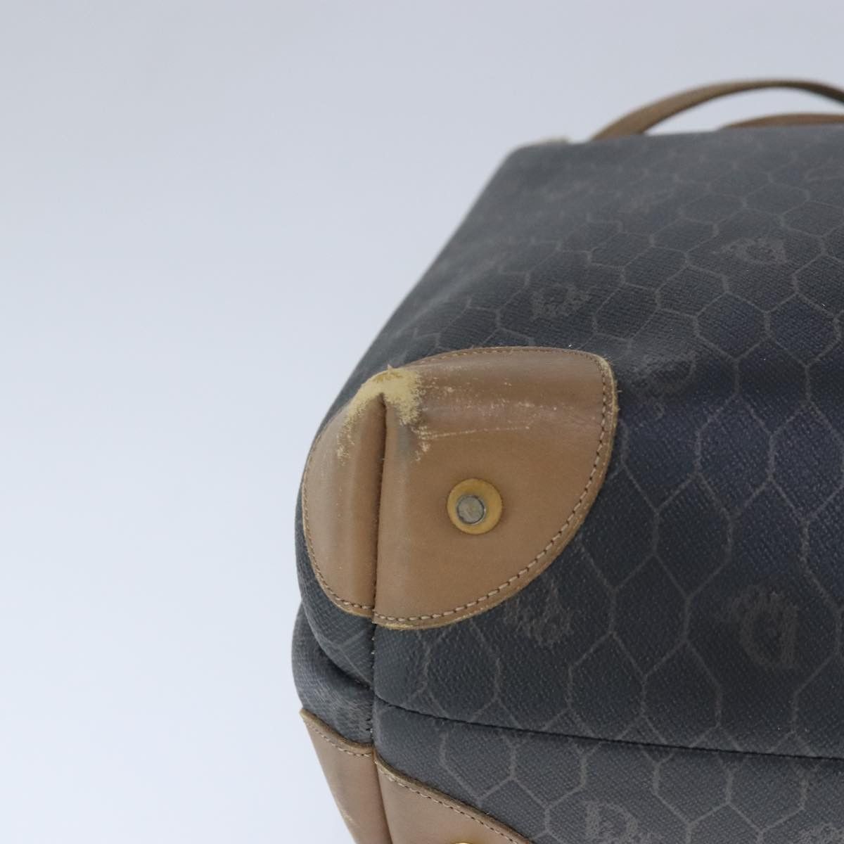 Dior Honeycomb Black Canvas Shoulder Bag (Pre-Owned) Size ONE SIZE - 6 Thumbnail