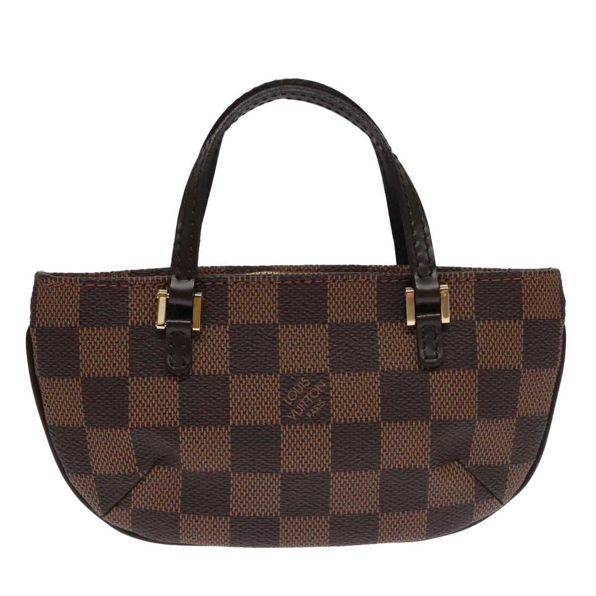 Louis Vuitton Manosque Brown Canvas Handbag (Pre-Owned) Size ONE SIZE - 2 Thumbnail