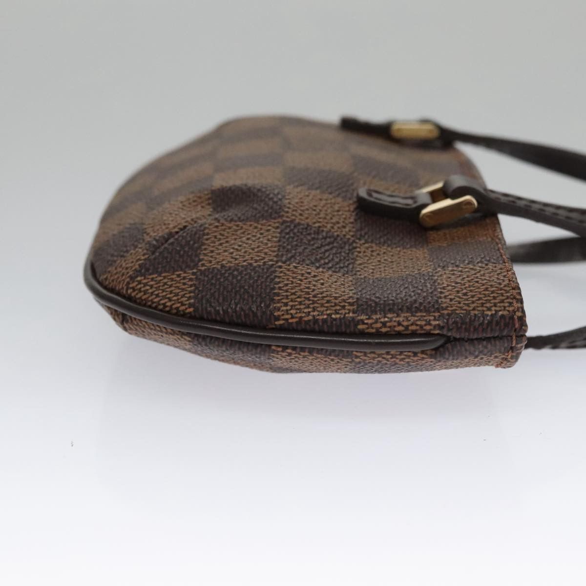 Louis Vuitton Manosque Brown Canvas Handbag (Pre-Owned) Size ONE SIZE - 3 Thumbnail
