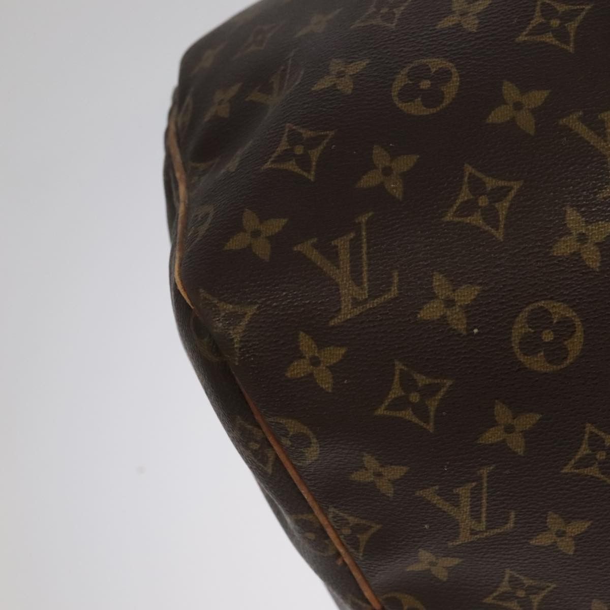 Louis Vuitton Keepall 55 Brown Canvas Travel Bag (Pre-Owned) Size ONE SIZE - 9 Thumbnail