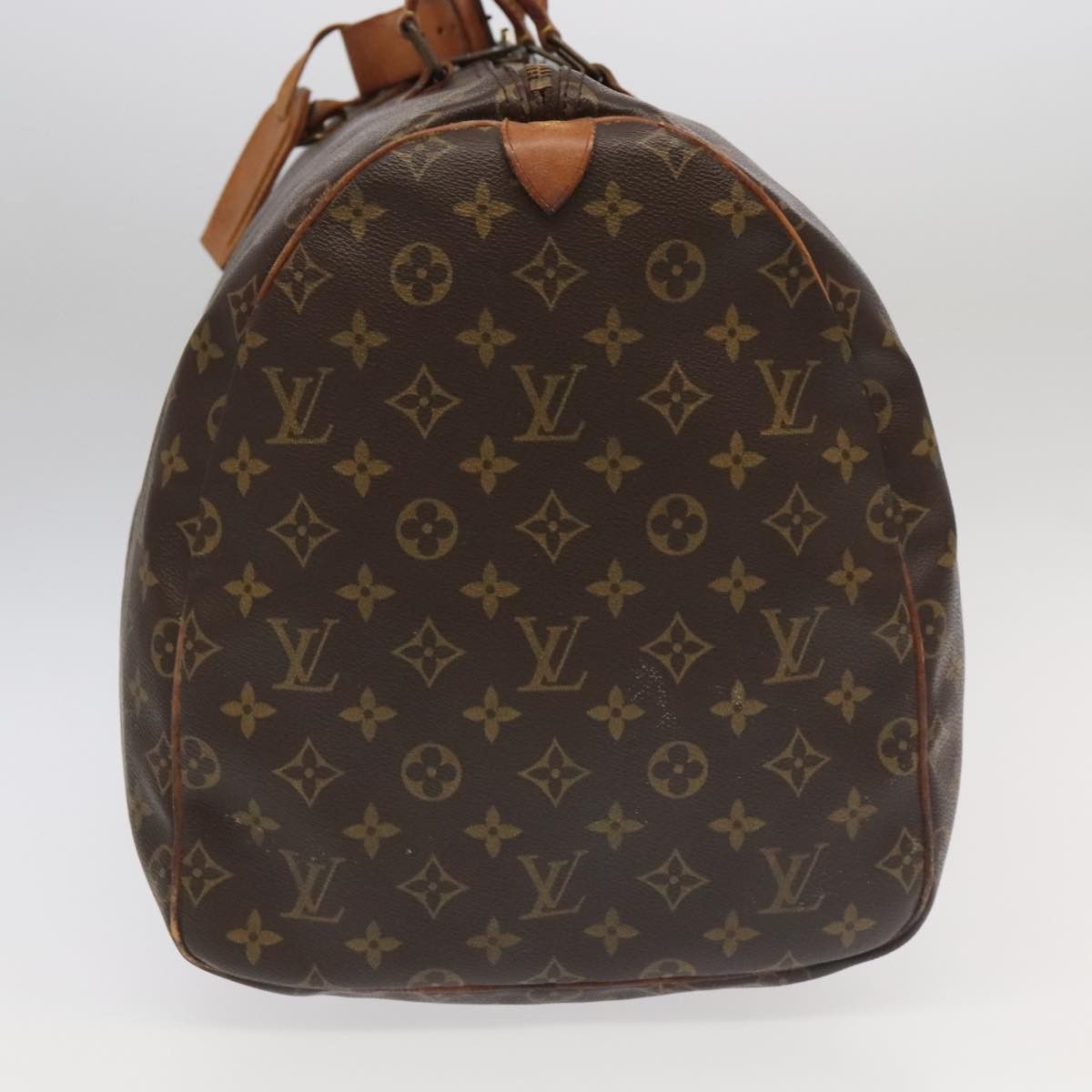Louis Vuitton Keepall 55 Brown Canvas Travel Bag (Pre-Owned) Size ONE SIZE - 3 Thumbnail