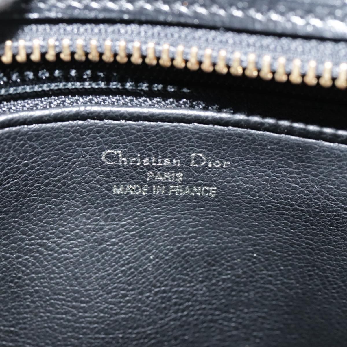 Dior Cd Black Leather Handbag (Pre-Owned) Size ONE SIZE - 9 Thumbnail