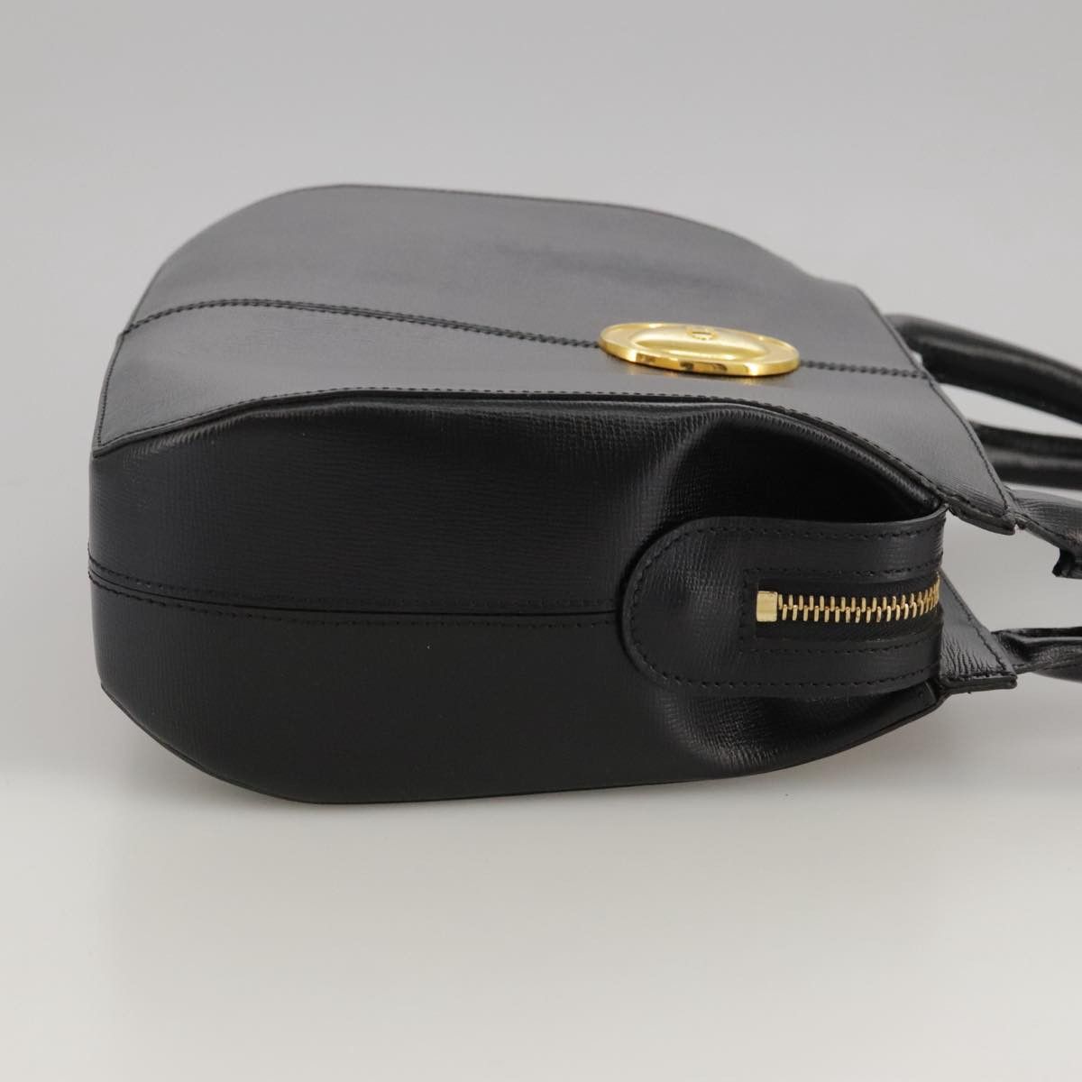 Dior Cd Black Leather Handbag (Pre-Owned) Size ONE SIZE - 12 Thumbnail