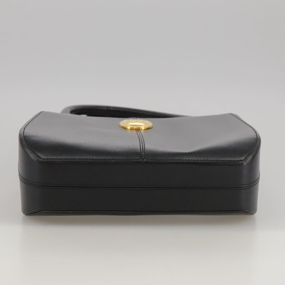 Dior Cd Black Leather Handbag (Pre-Owned) Size ONE SIZE - 5 Thumbnail