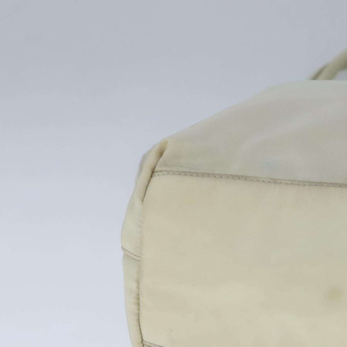 Prada Tessuto White Synthetic Tote Bag (Pre-Owned) Size ONE SIZE - 15 Thumbnail