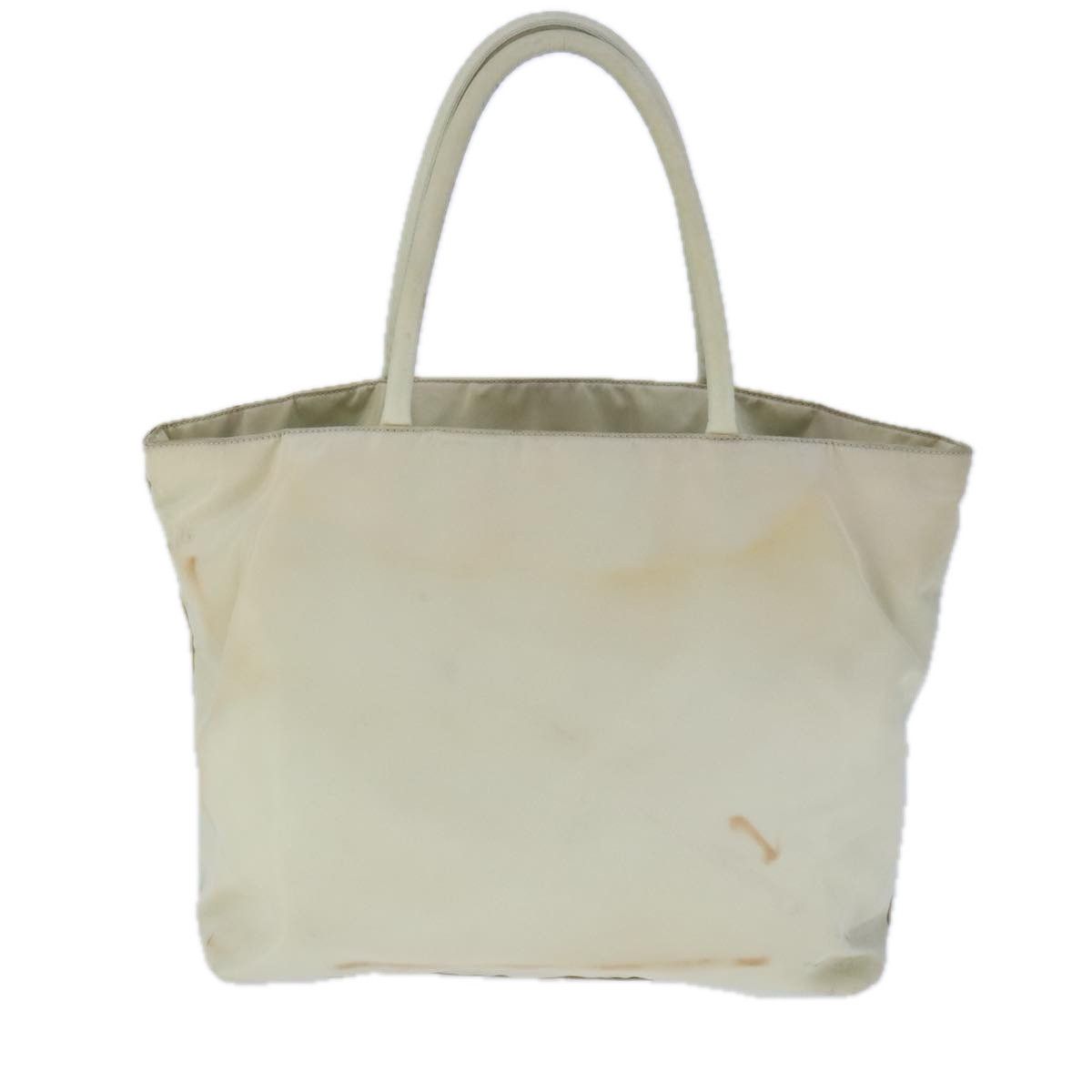 Prada Tessuto White Synthetic Tote Bag (Pre-Owned) Size ONE SIZE - 2 Thumbnail