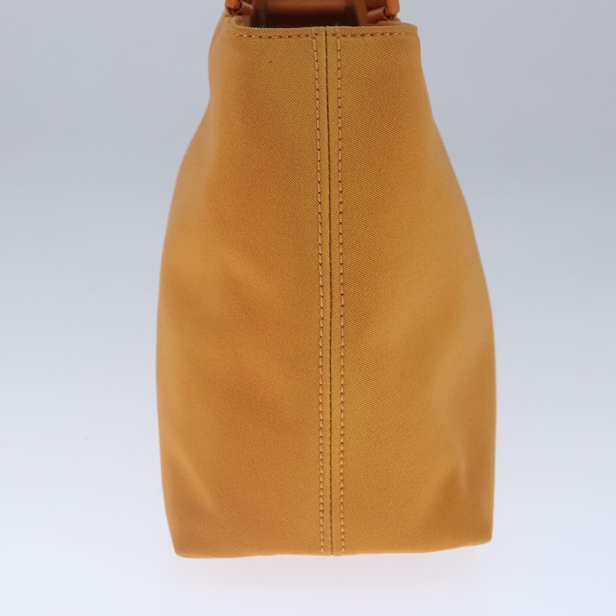 Salvatore Ferragamo Vara Orange Canvas Handbag (Pre-Owned) Size ONE SIZE - 3 Thumbnail