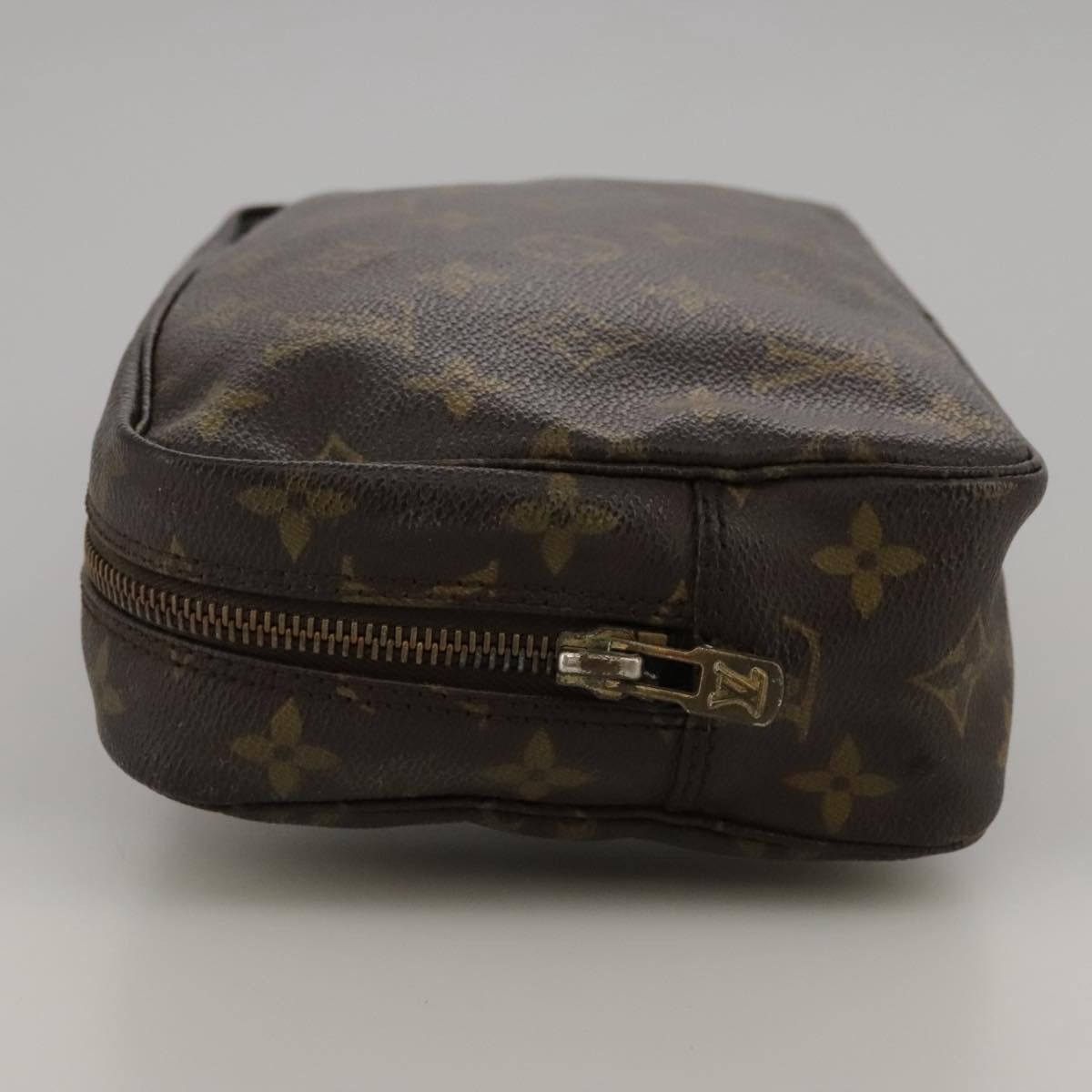 Louis Vuitton Trousse De Toilette Brown Canvas Clutch Bag (Pre-Owned) Size ONE SIZE - 3 Thumbnail