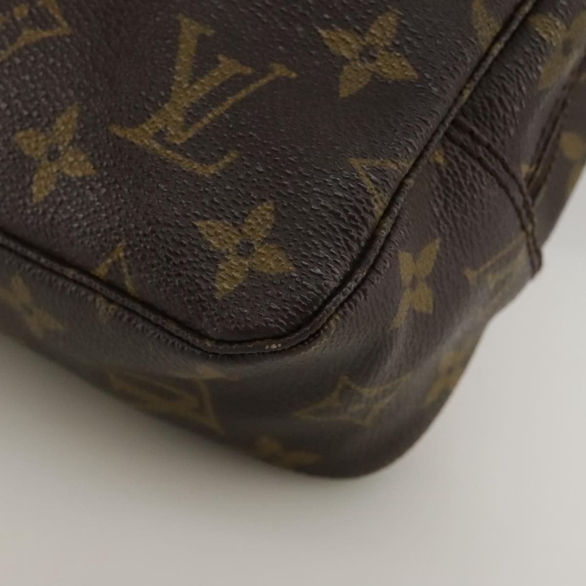 Louis Vuitton Trousse De Toilette Brown Canvas Clutch Bag (Pre-Owned) Size ONE SIZE - 10 Thumbnail