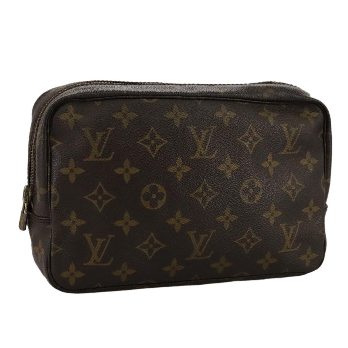 Louis Vuitton Trousse De Toilette Brown Canvas Clutch Bag (Pre-Owned) Size ONE SIZE - 19 Thumbnail