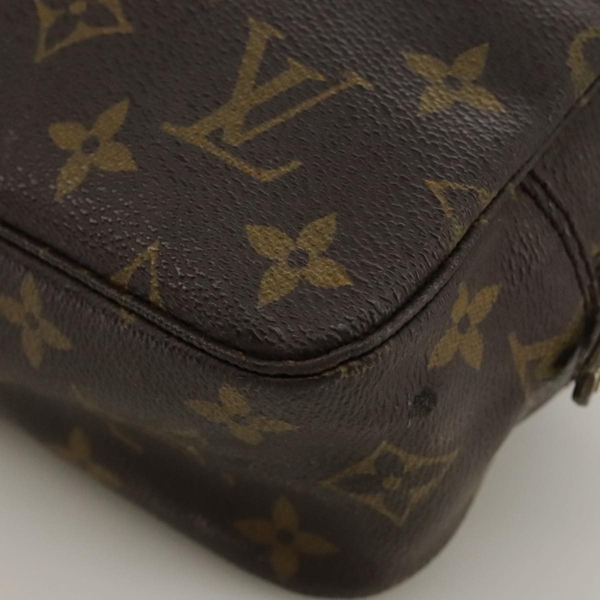 Louis Vuitton Trousse De Toilette Brown Canvas Clutch Bag (Pre-Owned) Size ONE SIZE - 8 Thumbnail