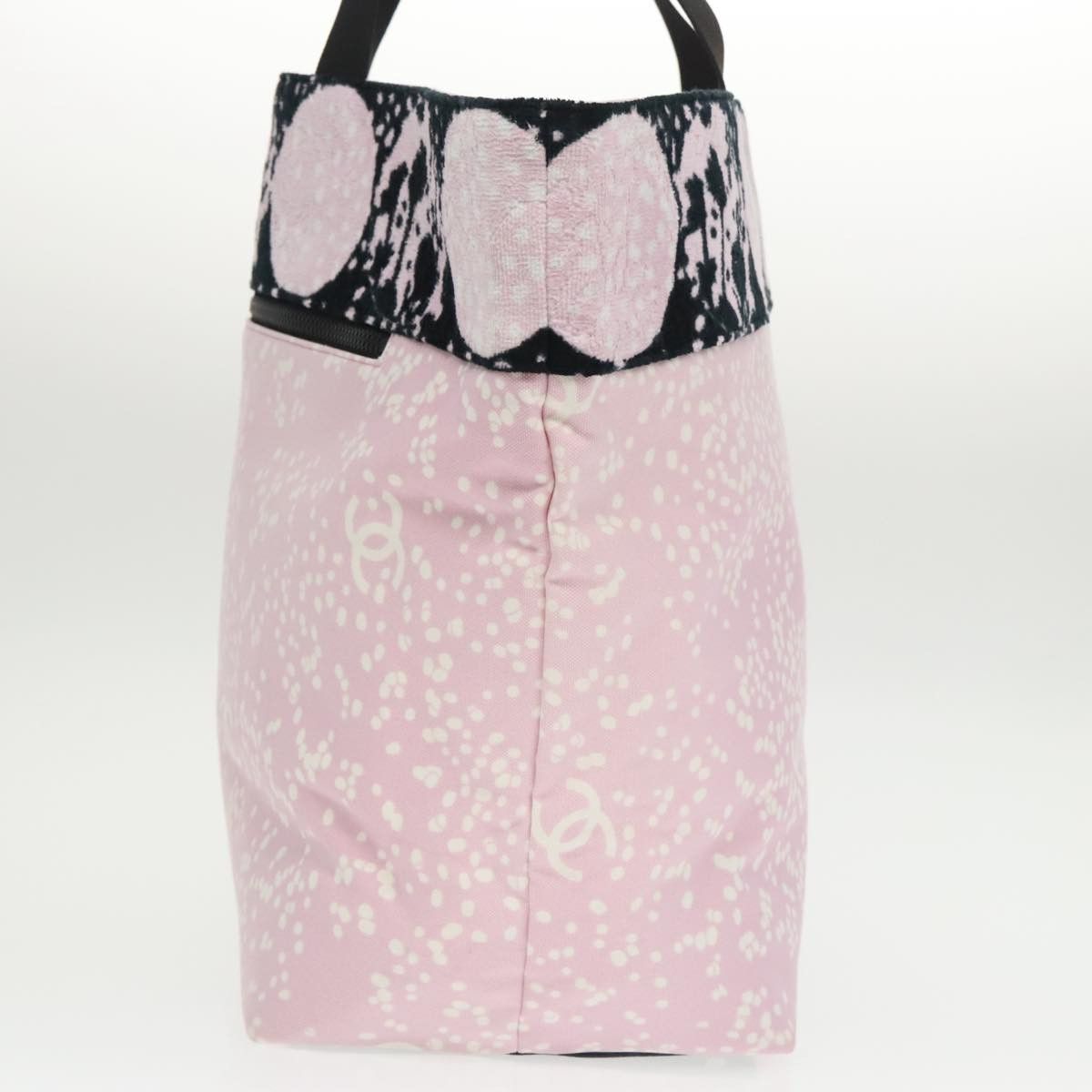 Chanel Shopping Pink Canvas Tote Bag (Pre-Owned) Size ONE SIZE - 3 Thumbnail