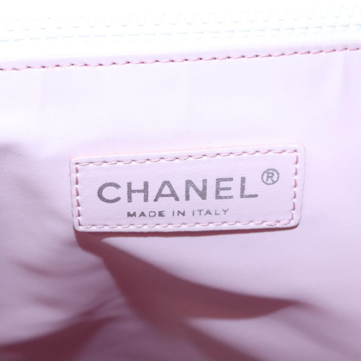 Chanel Shopping Pink Canvas Tote Bag (Pre-Owned) Size ONE SIZE - 10 Thumbnail