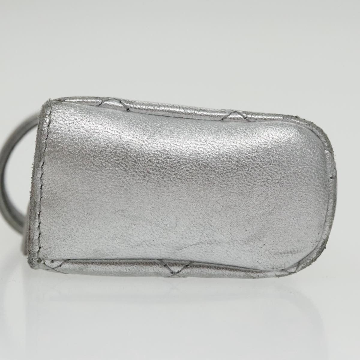 Chanel Quilted Silver Leather Clutch Bag (Pre-Owned) Size ONE SIZE - 14 Thumbnail