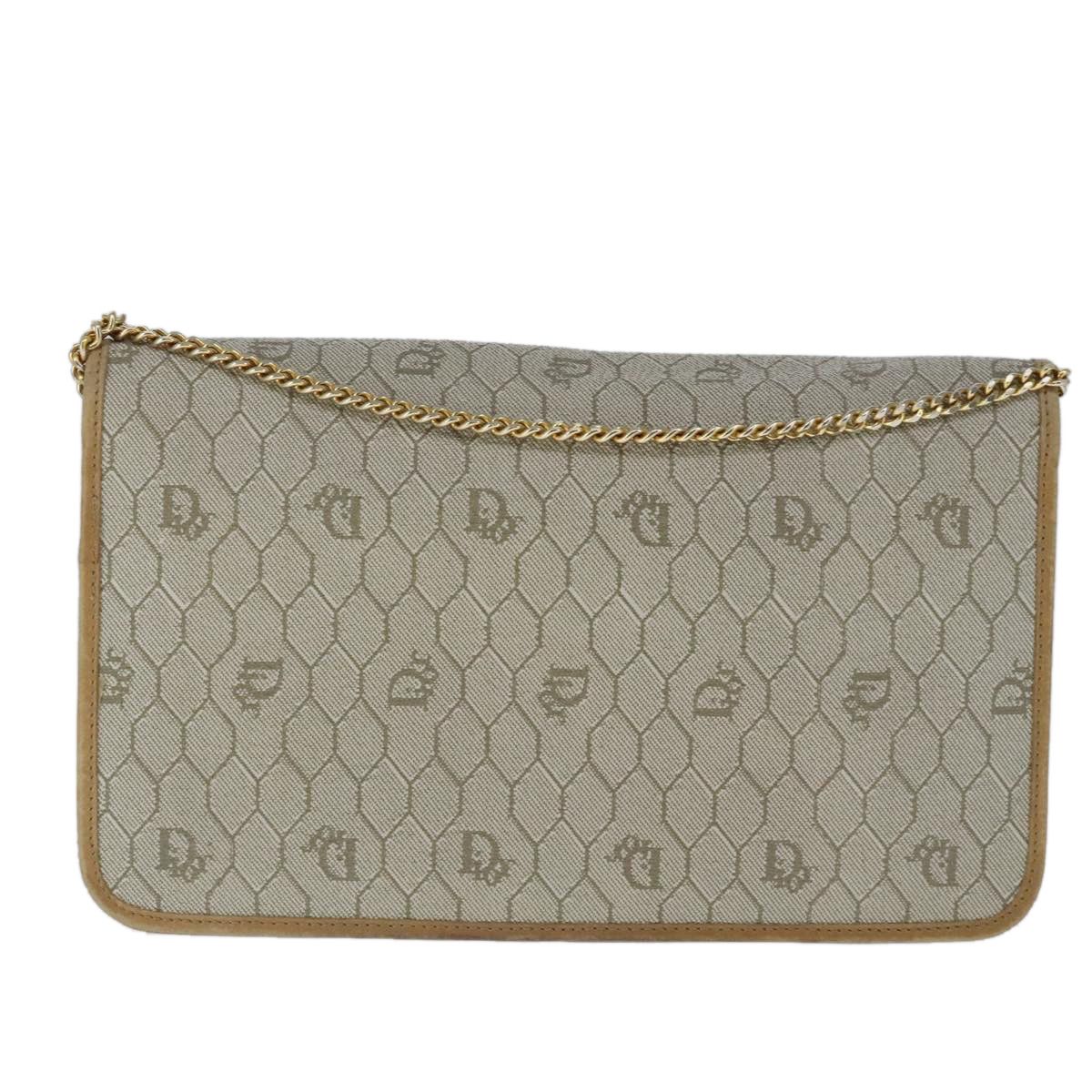 Dior Honeycomb Beige Canvas Shoulder Bag (Pre-Owned) Size ONE SIZE - 2 Thumbnail