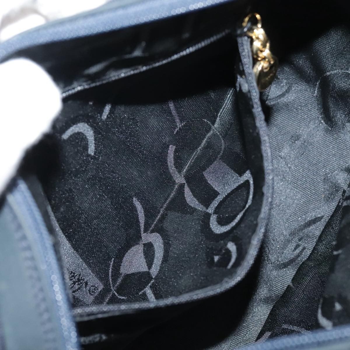 Salvatore Ferragamo Vara Black Suede Shoulder Bag (Pre-Owned) Size ONE SIZE - 15 Thumbnail