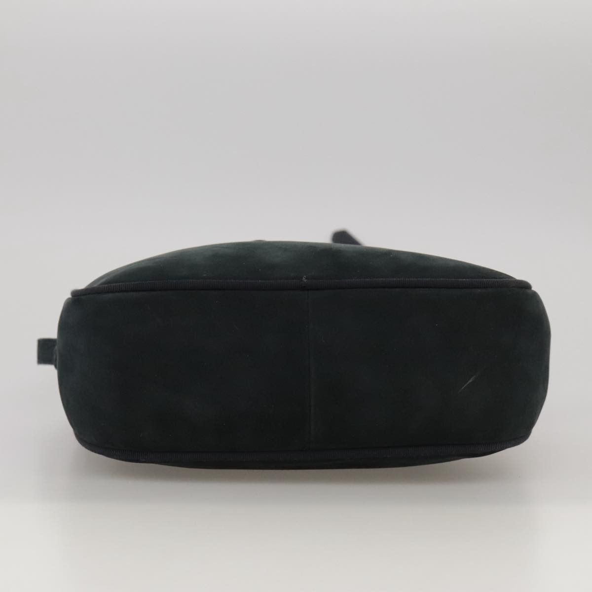 Salvatore Ferragamo Vara Black Suede Shoulder Bag (Pre-Owned) Size ONE SIZE - 18 Thumbnail