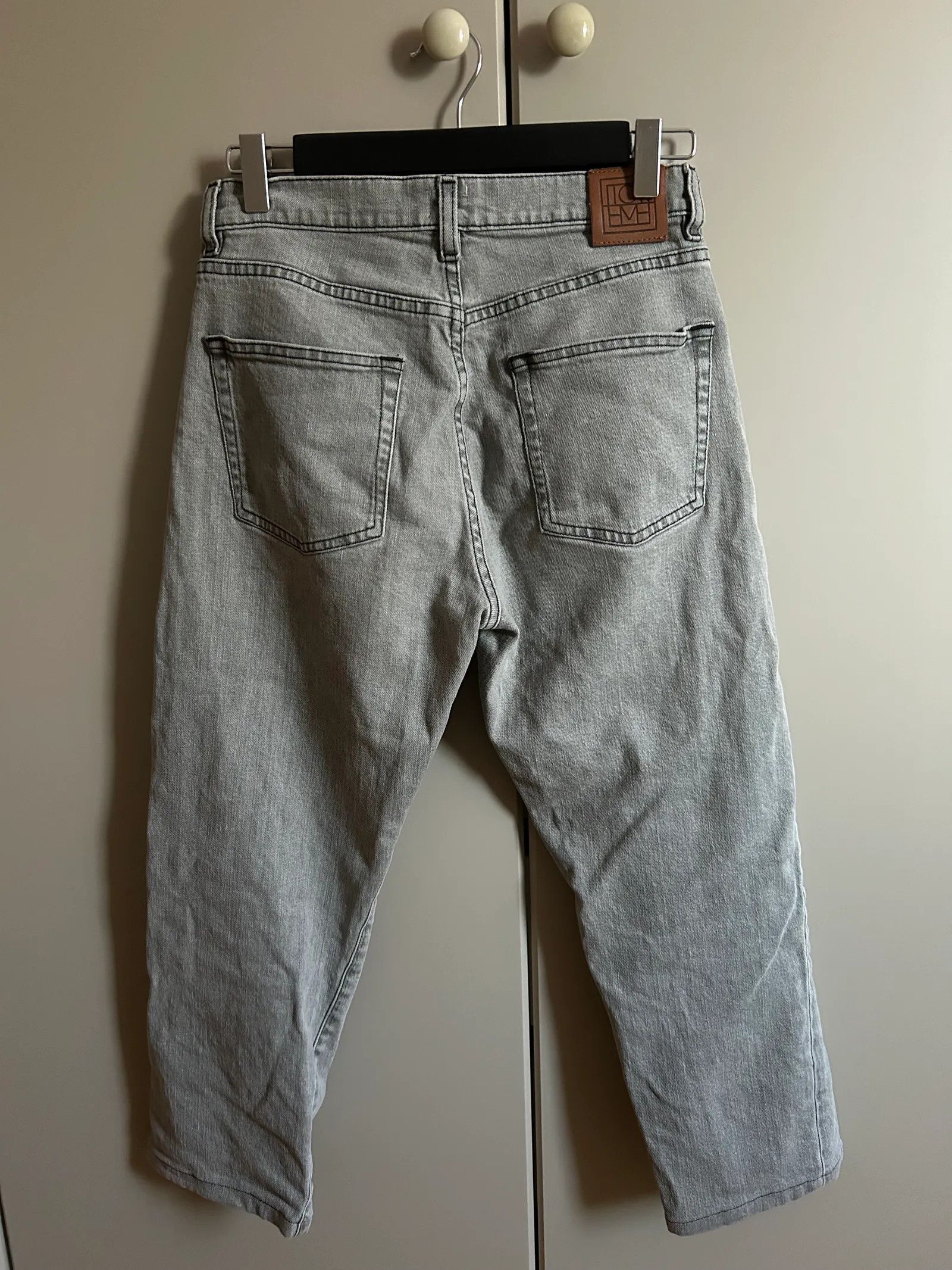 Toteme Toteme Twisted seam denim mid grey Jeans Size 27" / US 4 / IT 40 - 4 Thumbnail