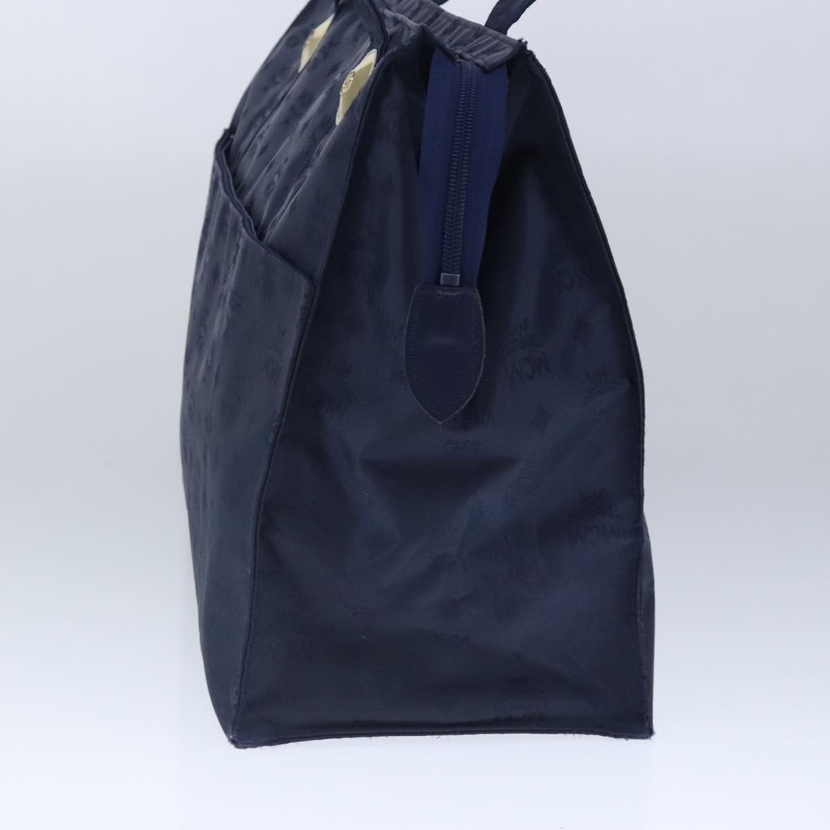 MCM Navy Synthetic Tote Bag (Pre-Owned) Size ONE SIZE - 4 Thumbnail