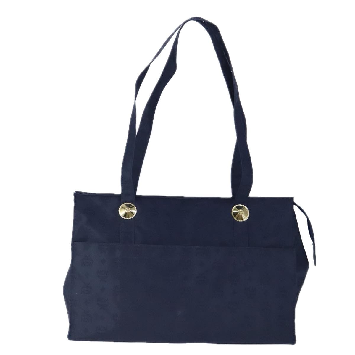 MCM Navy Synthetic Tote Bag (Pre-Owned) Size ONE SIZE - 16 Thumbnail