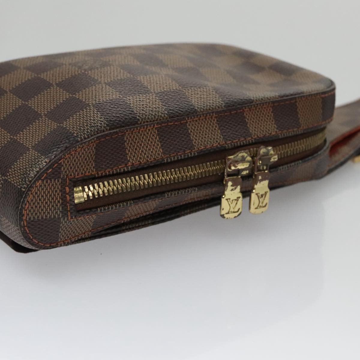 Louis Vuitton Geronimos Brown Canvas Shoulder Bag (Pre-Owned) Size ONE SIZE - 19 Thumbnail