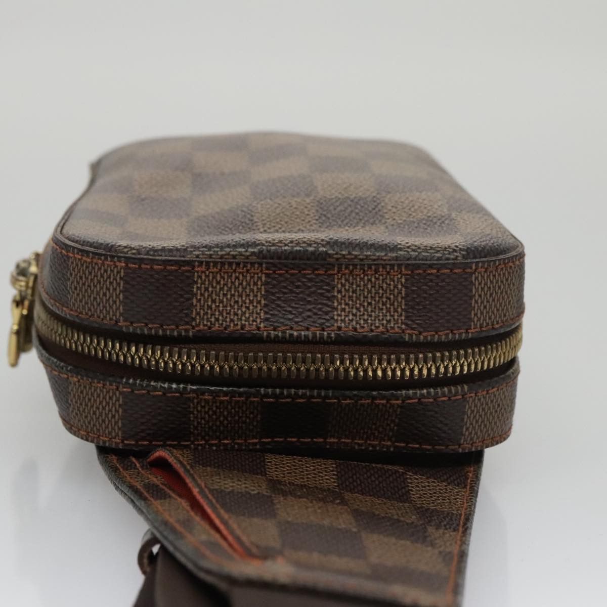 Louis Vuitton Geronimos Brown Canvas Shoulder Bag (Pre-Owned) Size ONE SIZE - 4 Thumbnail