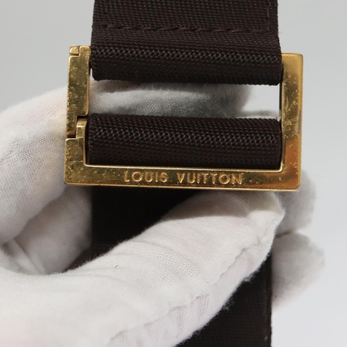 Louis Vuitton Geronimos Brown Canvas Shoulder Bag (Pre-Owned) Size ONE SIZE - 12 Thumbnail