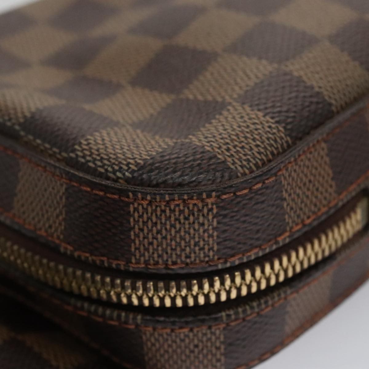 Louis Vuitton Geronimos Brown Canvas Shoulder Bag (Pre-Owned) Size ONE SIZE - 7 Thumbnail