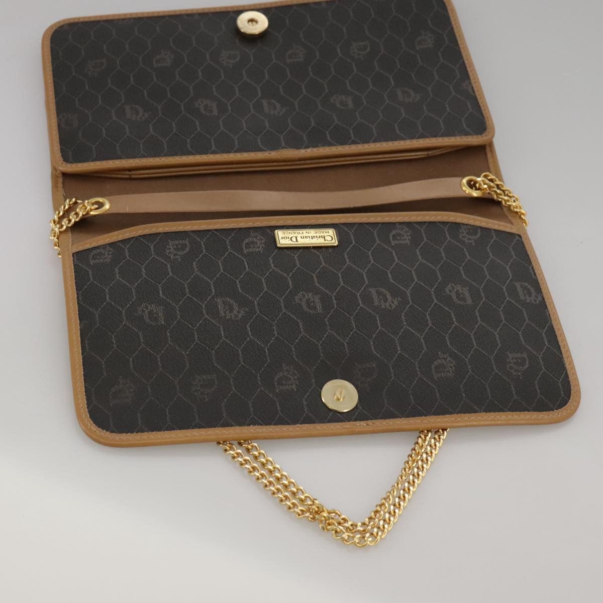 Dior Honeycomb Black Canvas Shoulder Bag (Pre-Owned) Size ONE SIZE - 18 Thumbnail