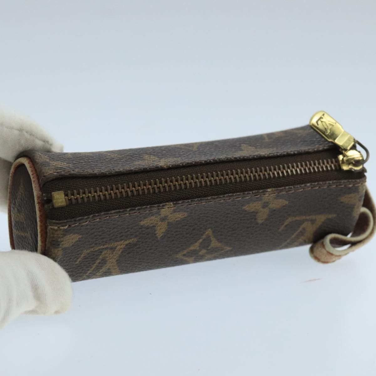 Louis Vuitton Etui À Balles De Golf Brown Canvas Clutch Bag (Pre-Owned) Size ONE SIZE - 7 Thumbnail