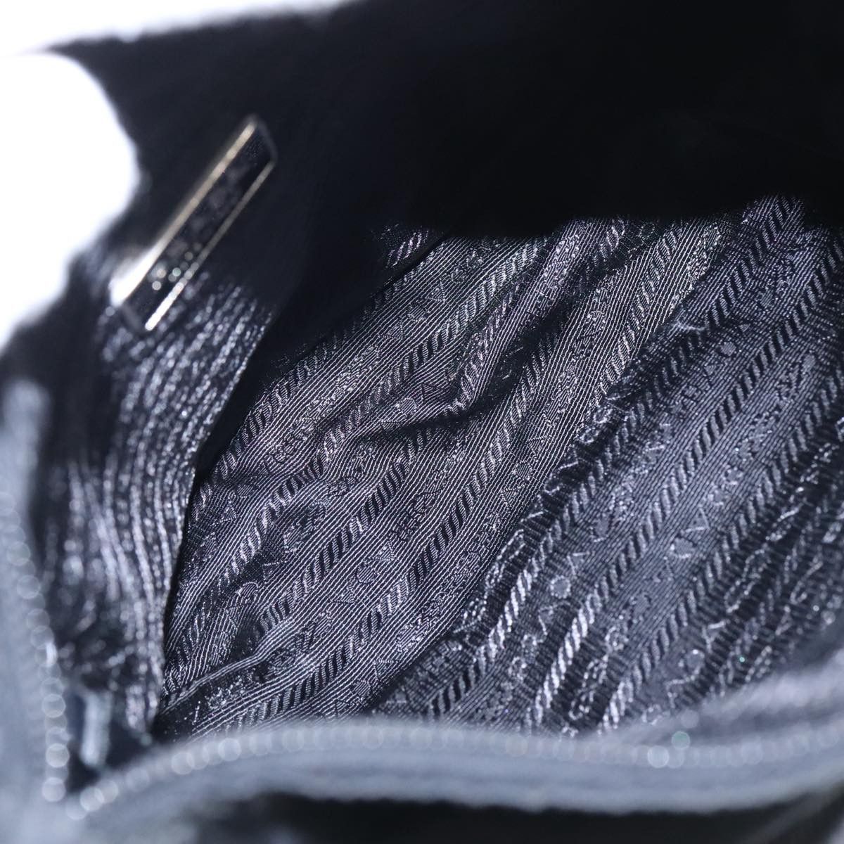 Prada Re-Nylon Black Synthetic Shoulder Bag (Pre-Owned) Size ONE SIZE - 14 Thumbnail