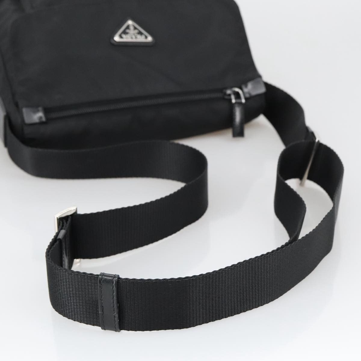 Prada Re-Nylon Black Synthetic Shoulder Bag (Pre-Owned) Size ONE SIZE - 5 Thumbnail