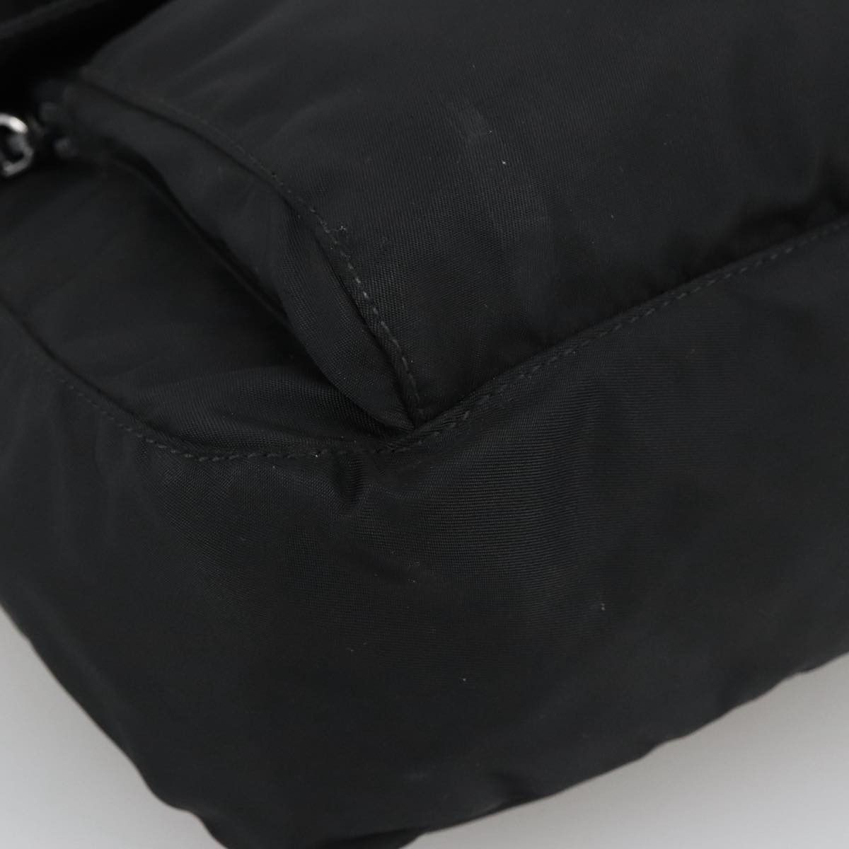 Prada Re-Nylon Black Synthetic Shoulder Bag (Pre-Owned) Size ONE SIZE - 8 Thumbnail